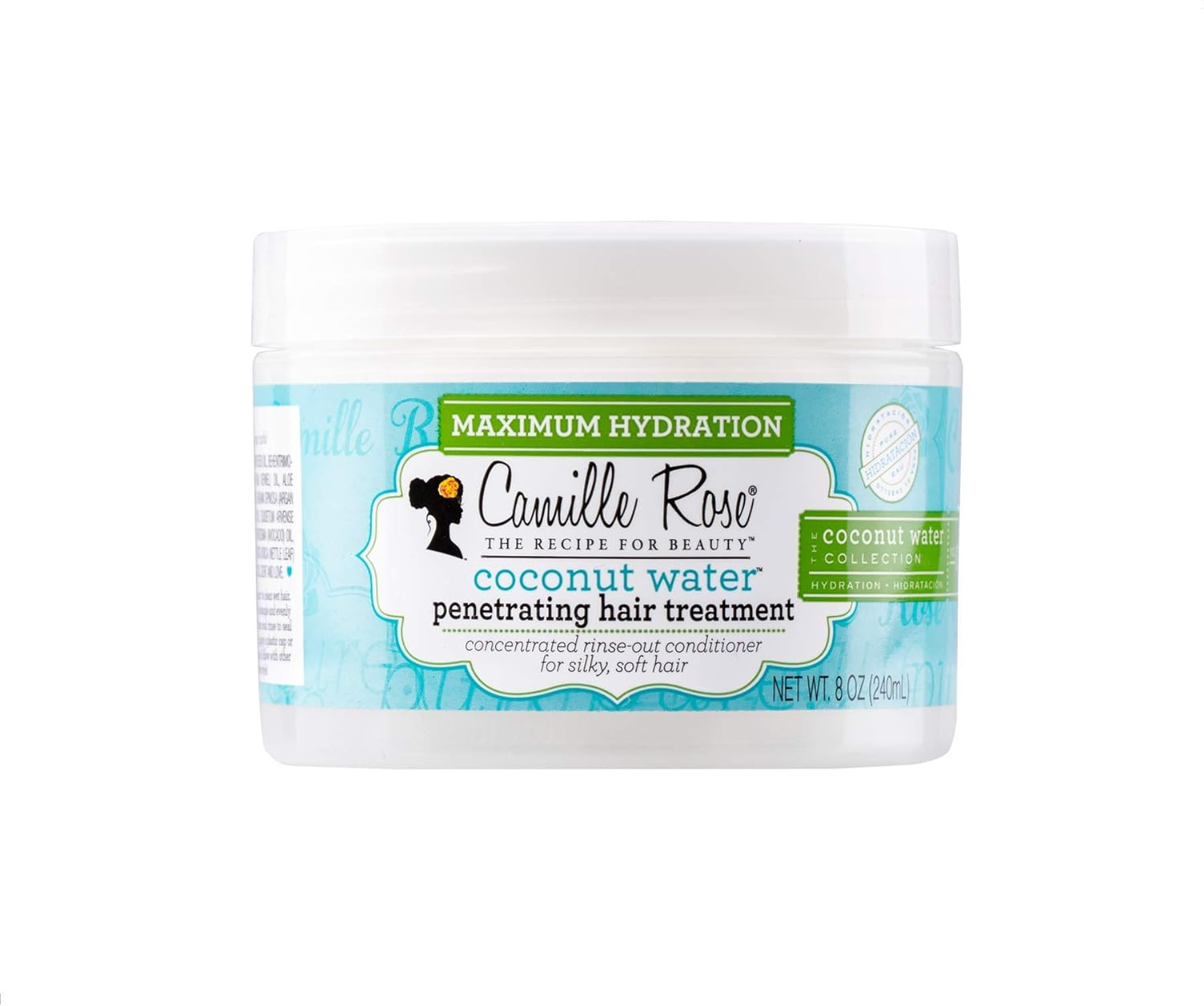 Camille Rose Coconut Water Penetrating Hair Treatment, 8 Ounce image number 3