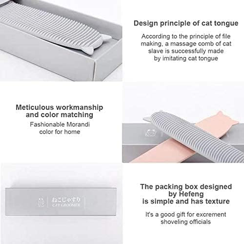 Cat Tongue Comb Cute Pet Hair Comb Portable Simulation Massage Comb Pet Groomer for Cat Daily Hair Care/850/2125 image number 6