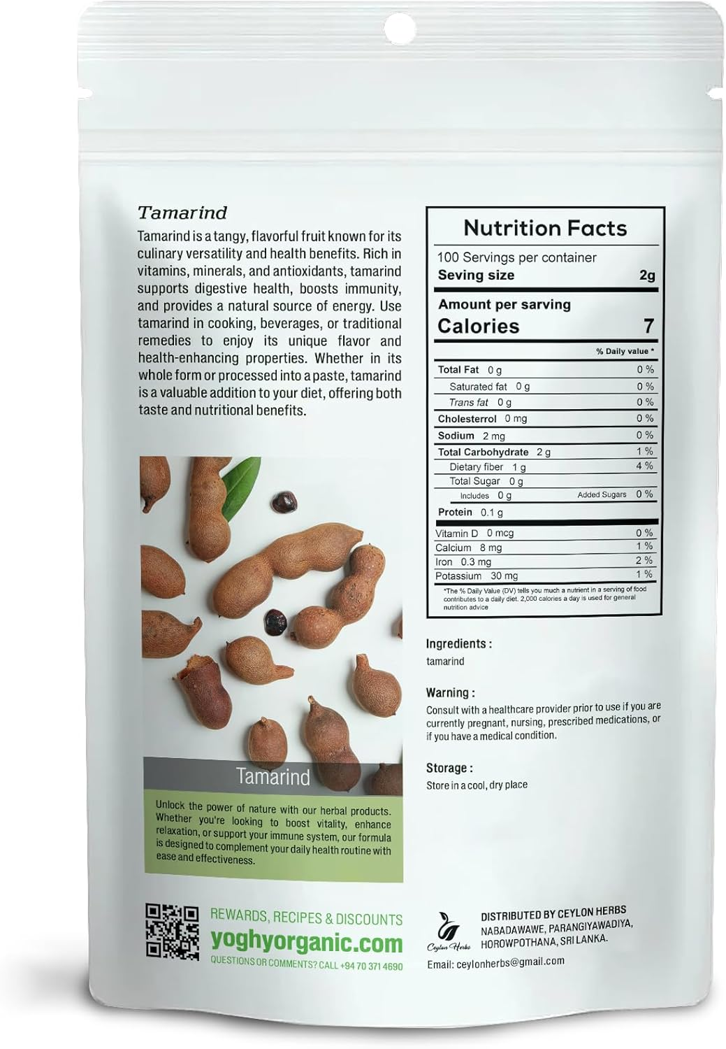 Tamarind Paste - 100% Pure, Organic, Rich & Tangy Tamarind for Cooking, Sauces, and Marinades