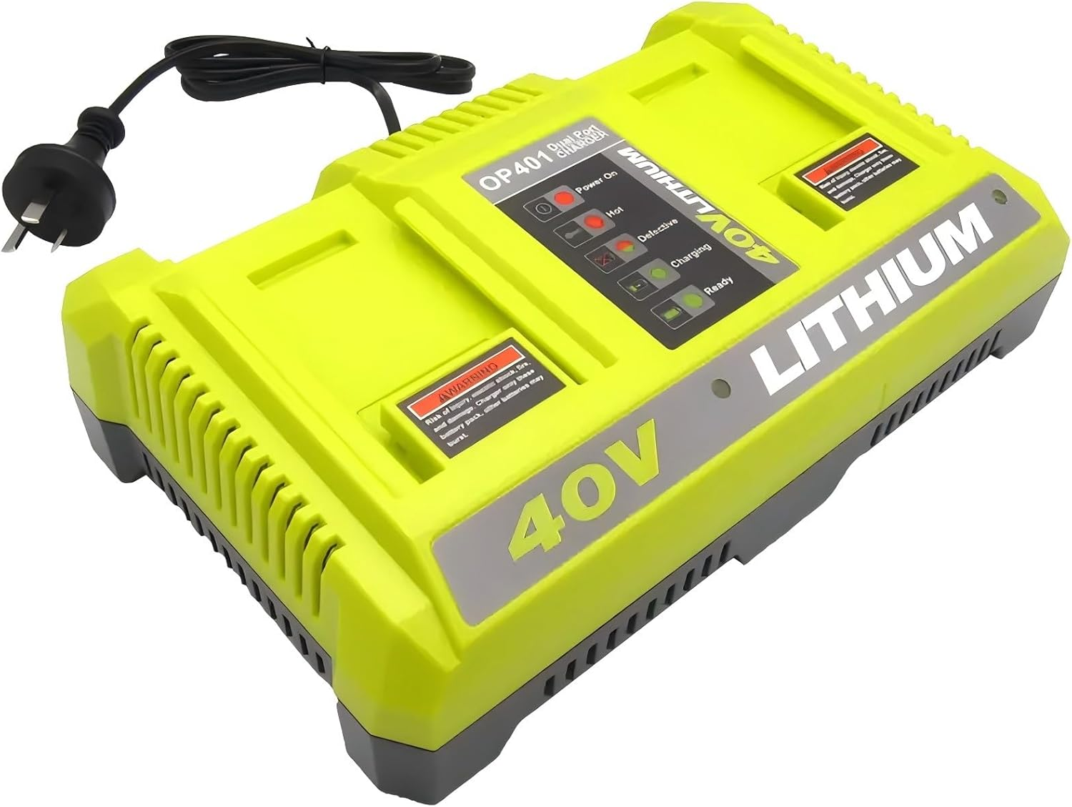 4.0Ah 36V 40V Battery & Dual Port Battery Charge for Ryobi 36V BPL3626D BPL3640D BPL3640D2 BCL3620 BCL3617S image number 5