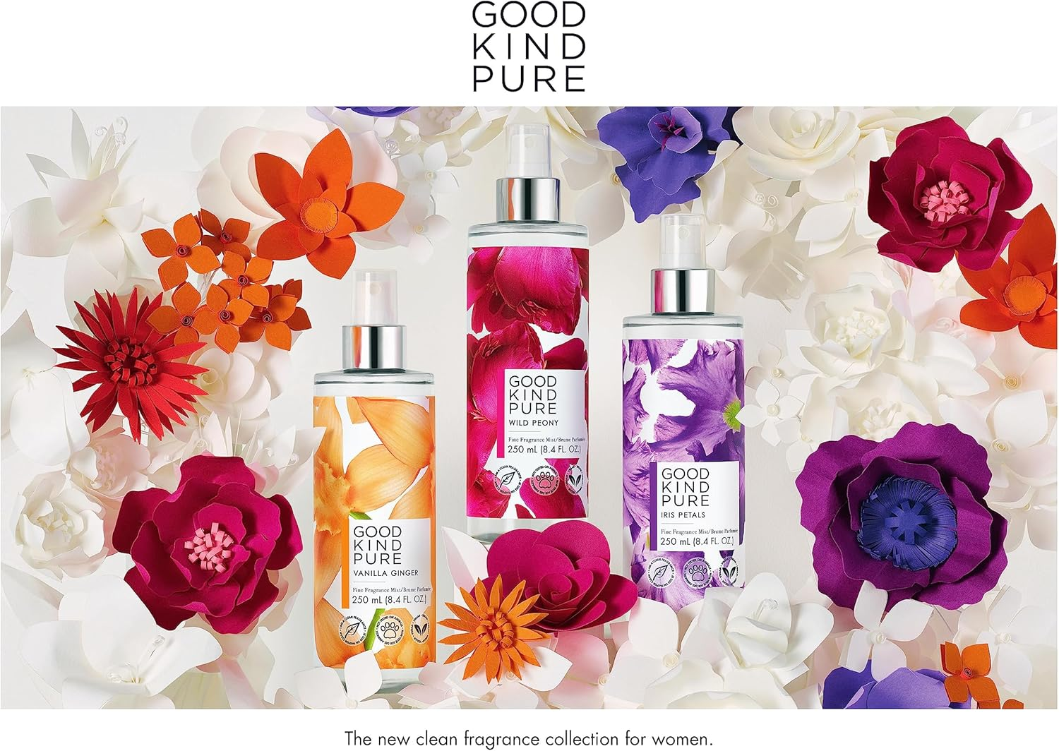 Good Kind Pure Vanilla Ginger Body Mist for Women 250 Ml