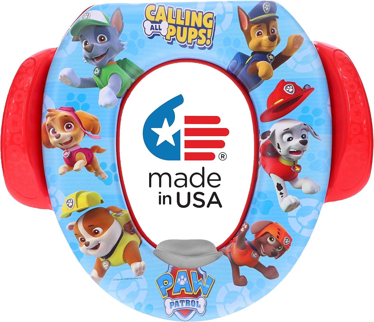 Nickelodeon PAW Patrol Calling All Pups Soft Potty Seat and Potty Training Seat - Soft Cushion, Baby Potty Training, Safe, Easy to Clean image number 6