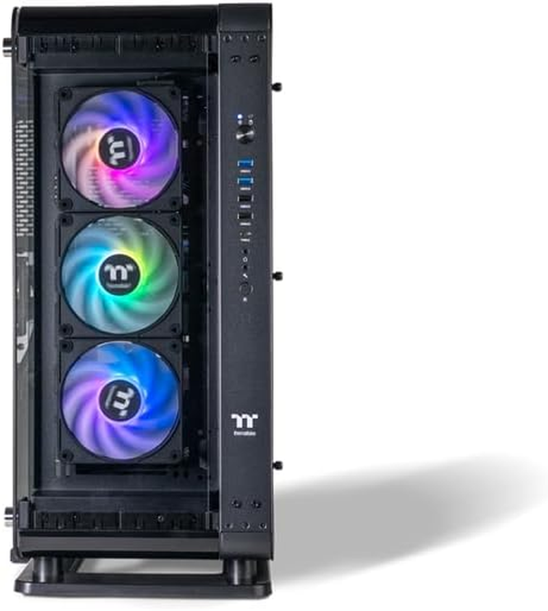Thermaltake Gaming System Core Xtreme V2 - AMD 9800X 3D/ RTX 5080/ X870 Wifi / 64GB RGB D5/ Customizable LCD RGB Aio/Core P6 Black, CA-4C2-00D1WA-02 image number 2