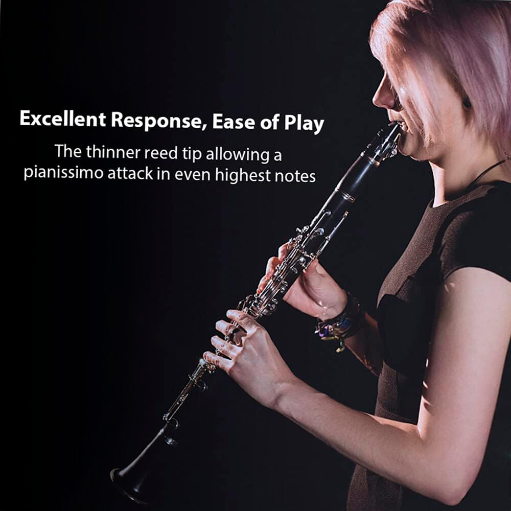 Xinyee Woodwinds Bb Clarinet Traditional Reeds Strength 3.0, 10Pcs/ Box image number 4