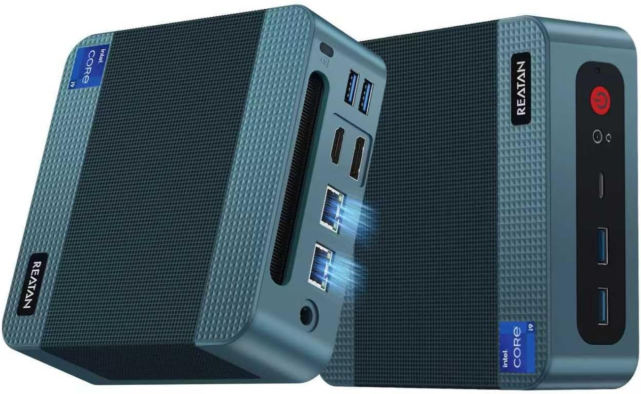 Reatan S8 Intel Mini PC Core I9-12900H(14C/20T,Turbo 5.0Ghz), 32GB DDR5 1TB Pcle4.0X4 SSD 11 Pro Gaming PC, Thunderbolt 4 Triple Display Mini Desktop Computers, Dual 2.5Gbps LAN, Wifi6/Bt5.2 image number 4