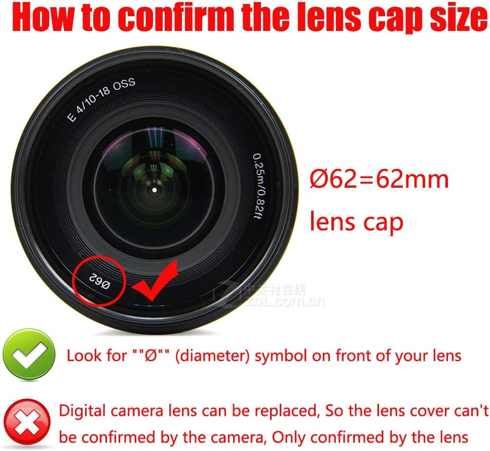 ADQQUI HB-90A Lens Hood & 62Mm Lens Cap Compatible with Nikon Z DX 50-250Mm F/4.5-6.3 VR & Z 50Mm F/1.8 S Lens (1+1 Pack) image number 5