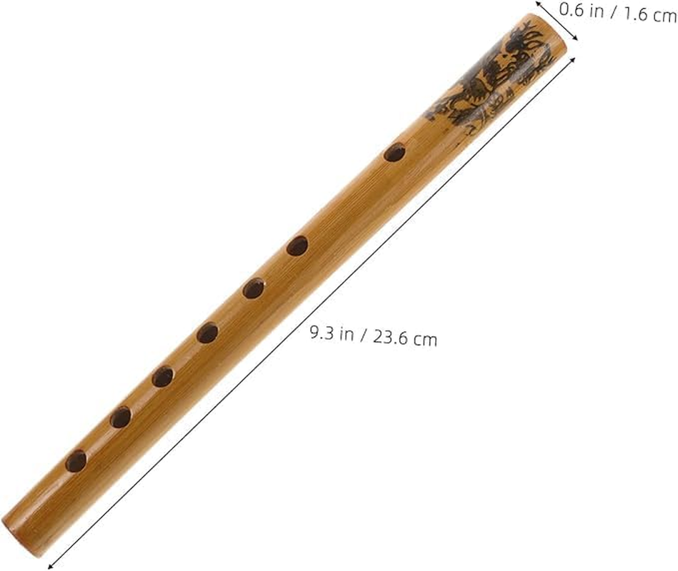 1Pcs Lightweight Chinese Bamboo Vertical Flute Clarinet - Traditional Musical Instrument for Beginners, Suitable for Concerts, Practice & Leisure with Melodious Sound image number 1