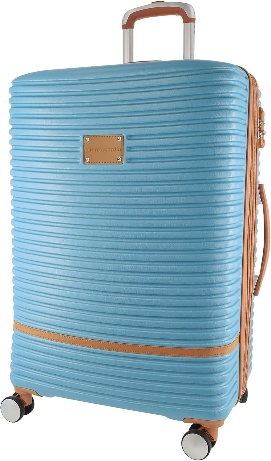 Pierre Cardin 54Cm Cabin Hard Shell Suitcase in Charcoal