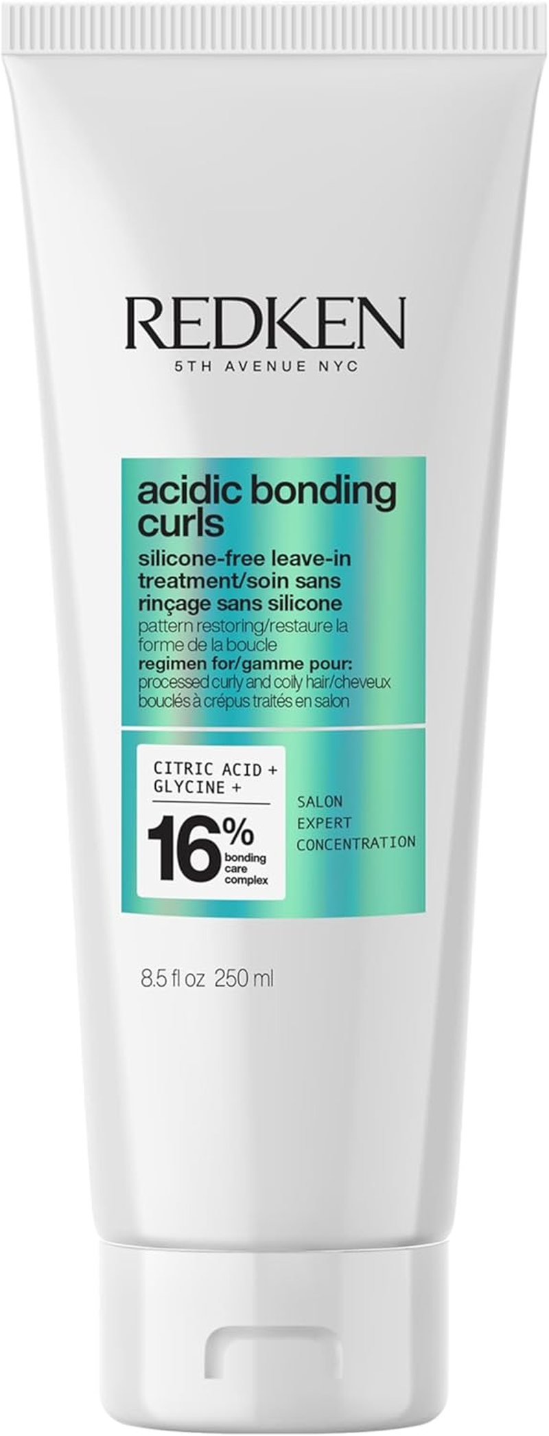 Redken Acidic Bonding Curls Leave in Treatment | Leave-In for Damaged or Chemically Treated Curly Hair | Heat Protection | Anti-Frizz| Curly Hair Detangler | 250Ml image number 5