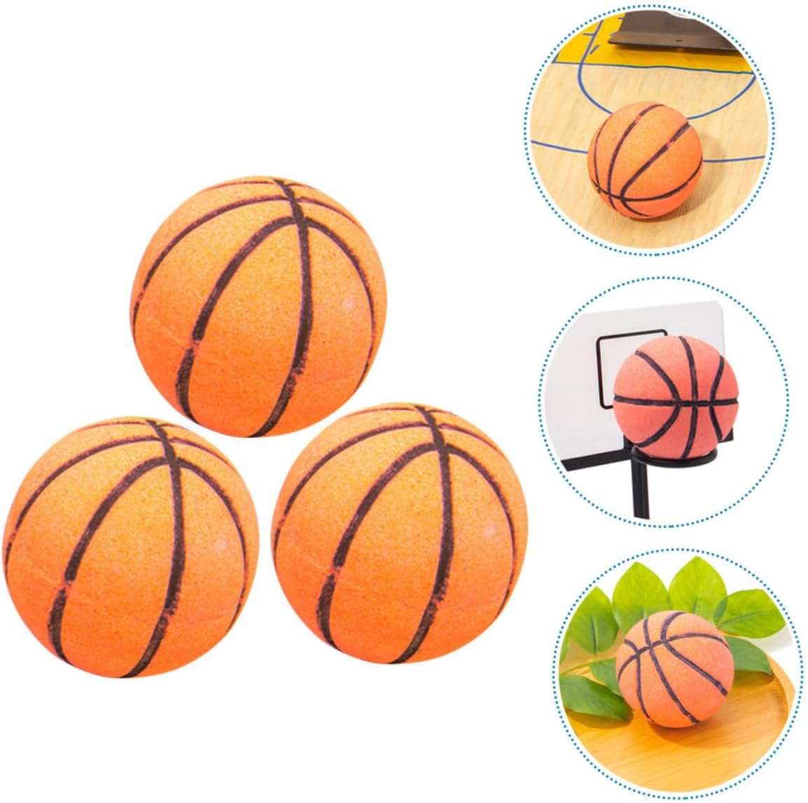 Hoement 3Pcs Fragrance Bath Salt Balls Natural Sea Salt Balls Boys and Girls Himalayan for Skin Care image number 4