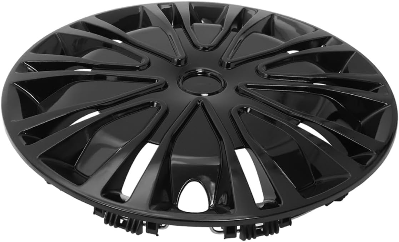 Ciieeo 15 Inch Universal Automotive Wheel Hub Covers Decorative Hubcaps Impact Resistant Design for Cars Easy Installation Suitable for Vehicle Models image number 4