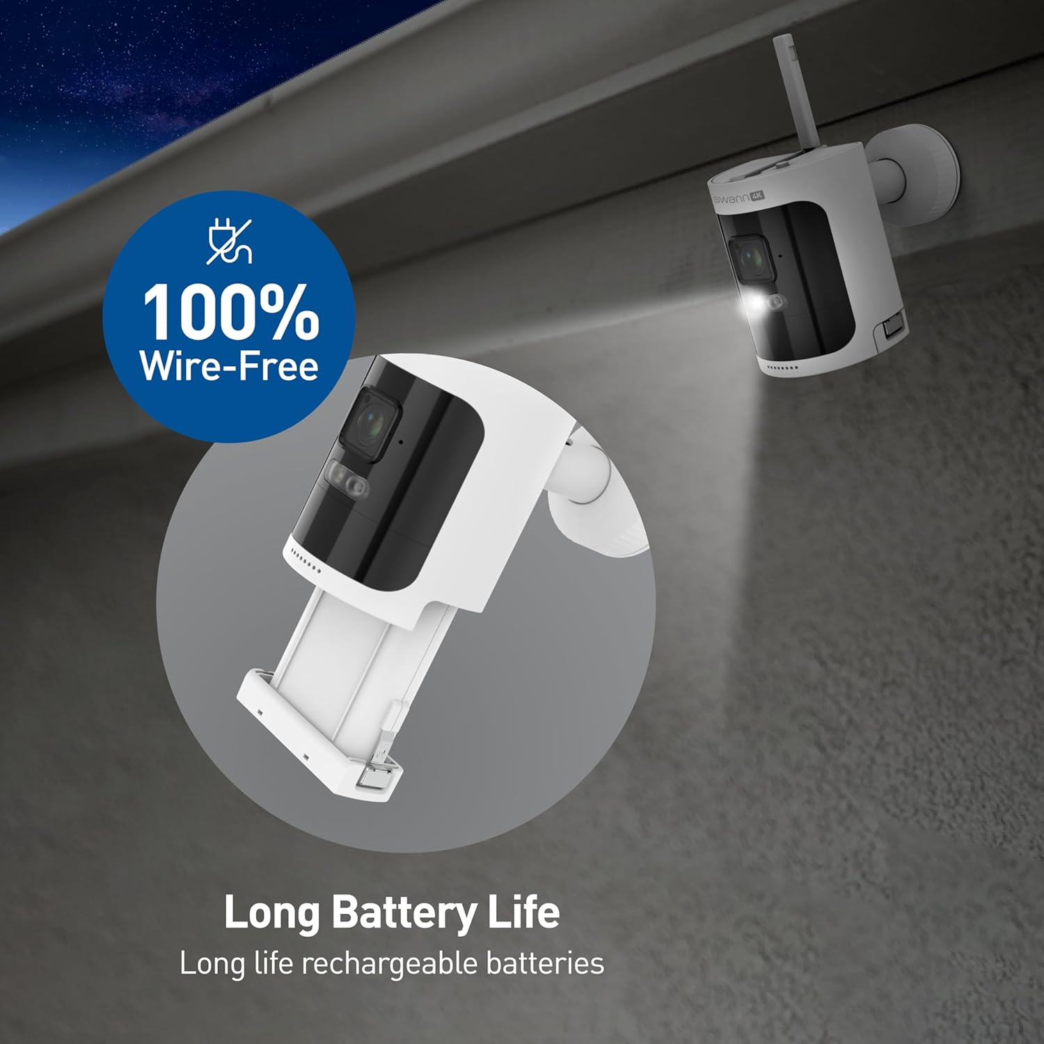 Swann 4K Add-On Security Camera for Allsecure 4K Kits, Extra Camera image number 2