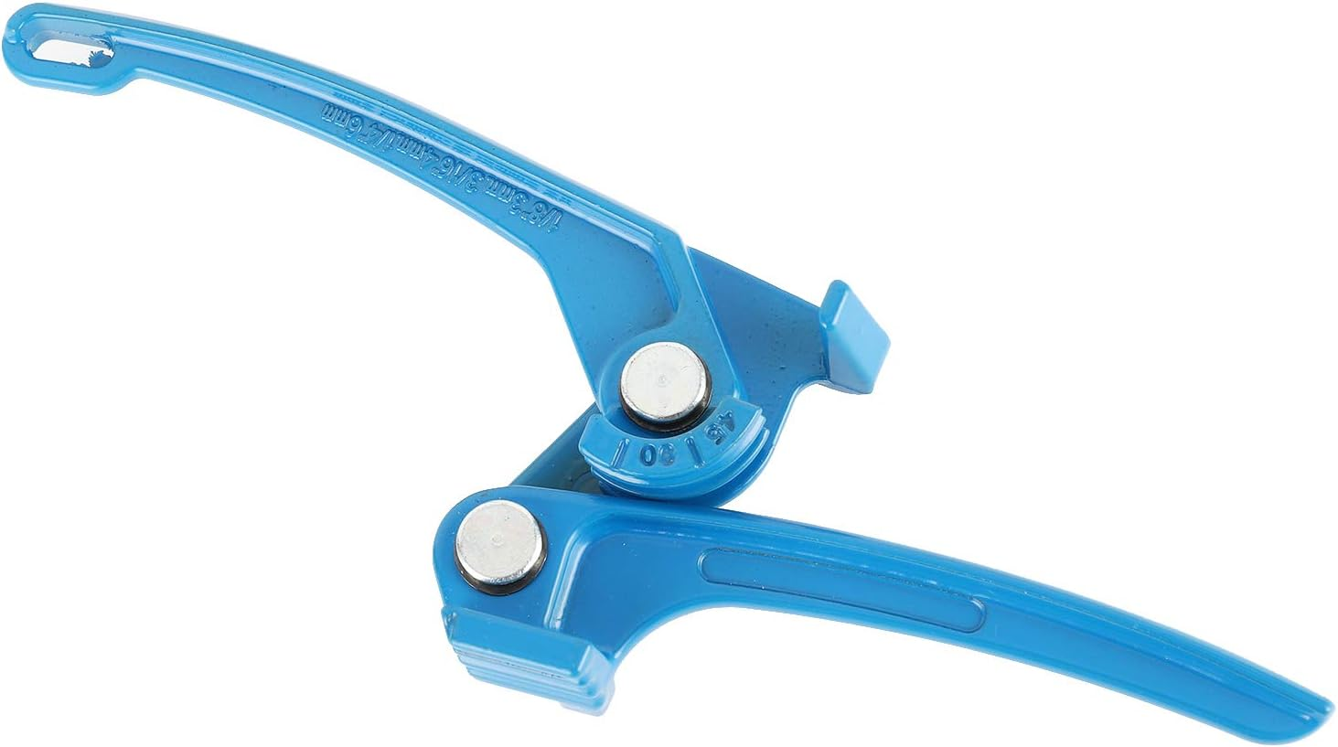 Aluminium Alloy Tube Bender, Handheld Pipe Bending Tool for 3Mm/4Mm/6Mm Tubes, Pipe Bender for Copper & Aluminum Pipes (Blue) image number 5