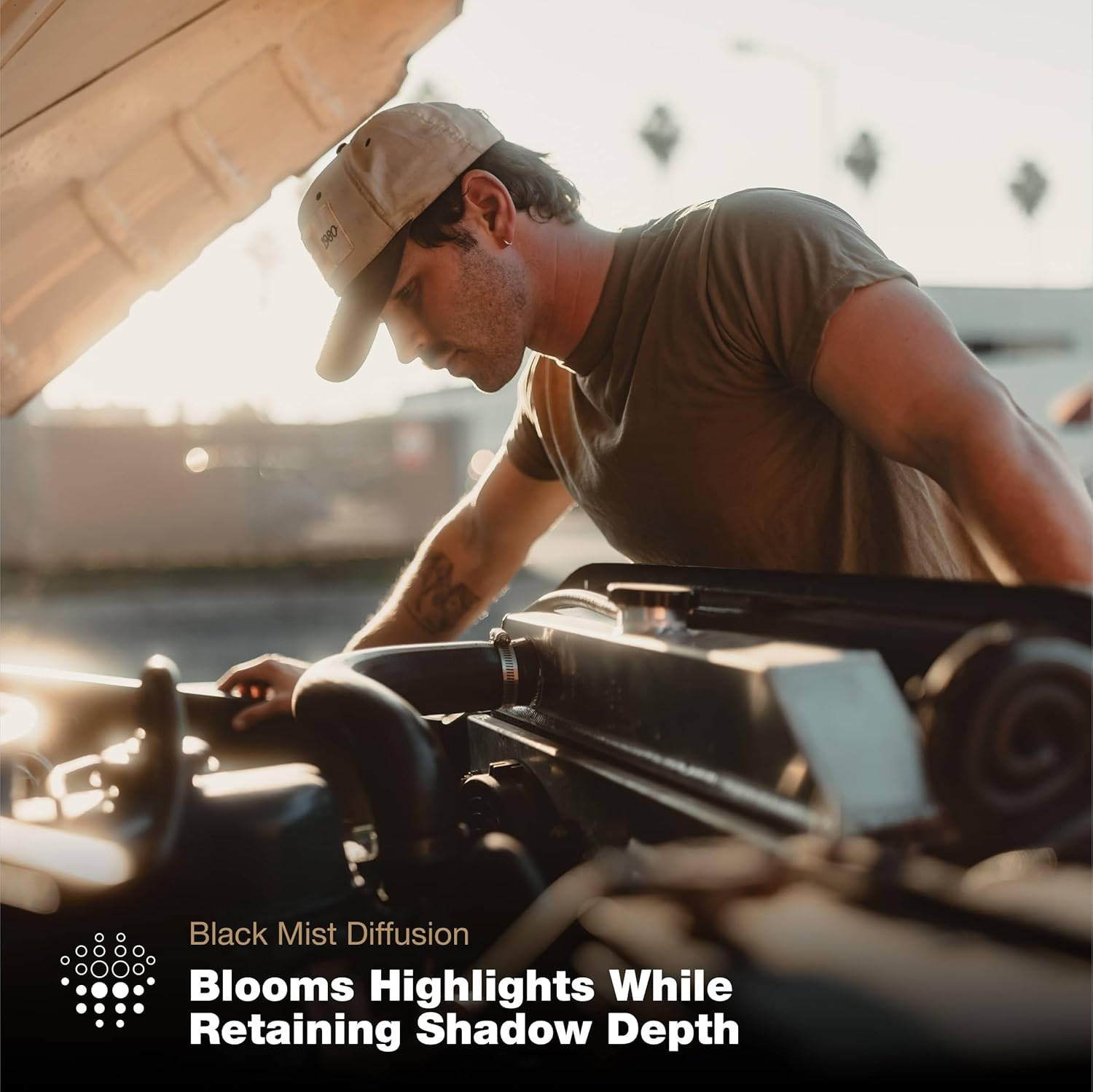 Polarpro - Shortstache - Everyday - 1/4 Strength Black Mist - 49Mm - Camera Filter - in Collaboration with Garett King