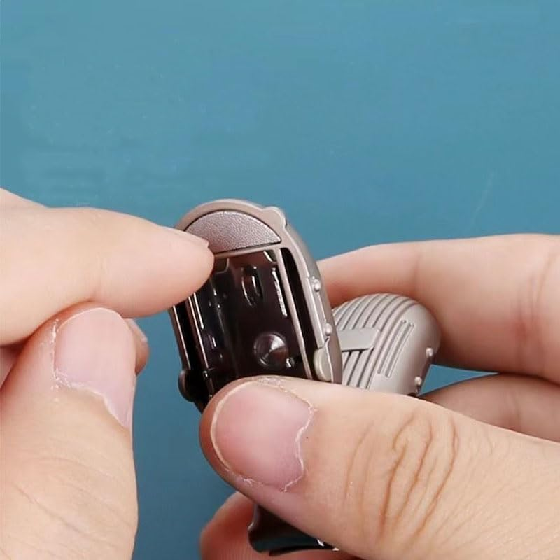 Htselere Foldable Nail Clippers, Ultra Sharp Stainless Steel Fingernail and Toenail Clipper Cutters,Travel Nail Kit for Men Women image number 5