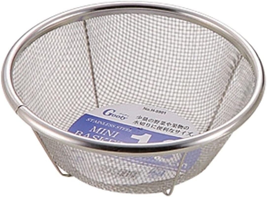 Pearl Metal Gutti H-5901 Stainless Steel Mini Colander, 5.1 Inches (13 Cm)
