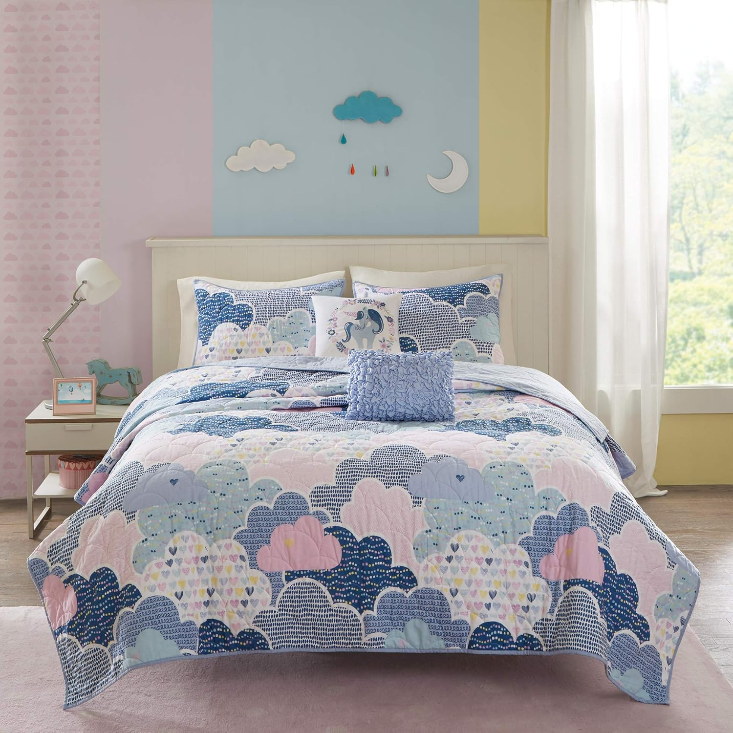 Cloud 9 Coverlet Set Purple Twin/Twin XL image number 3