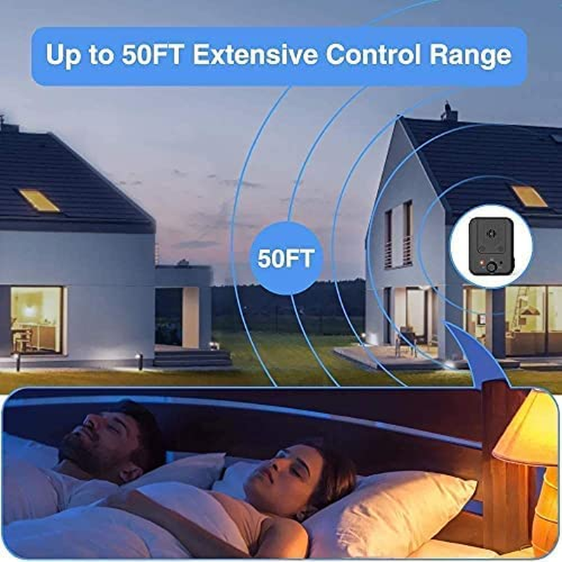 Anti Barking Device, Bark Control Device, Dog Barking Deterrent with Adjustable Level Sonic Bark up Dog Training Tools to 50 Ft Range Safe for Dogs image number 3