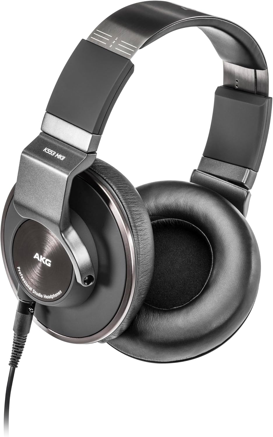 AKG Pro Audio K553 MKII Over-Ear, Closed-Back, Foldable Studio Headphones,Black image number 6