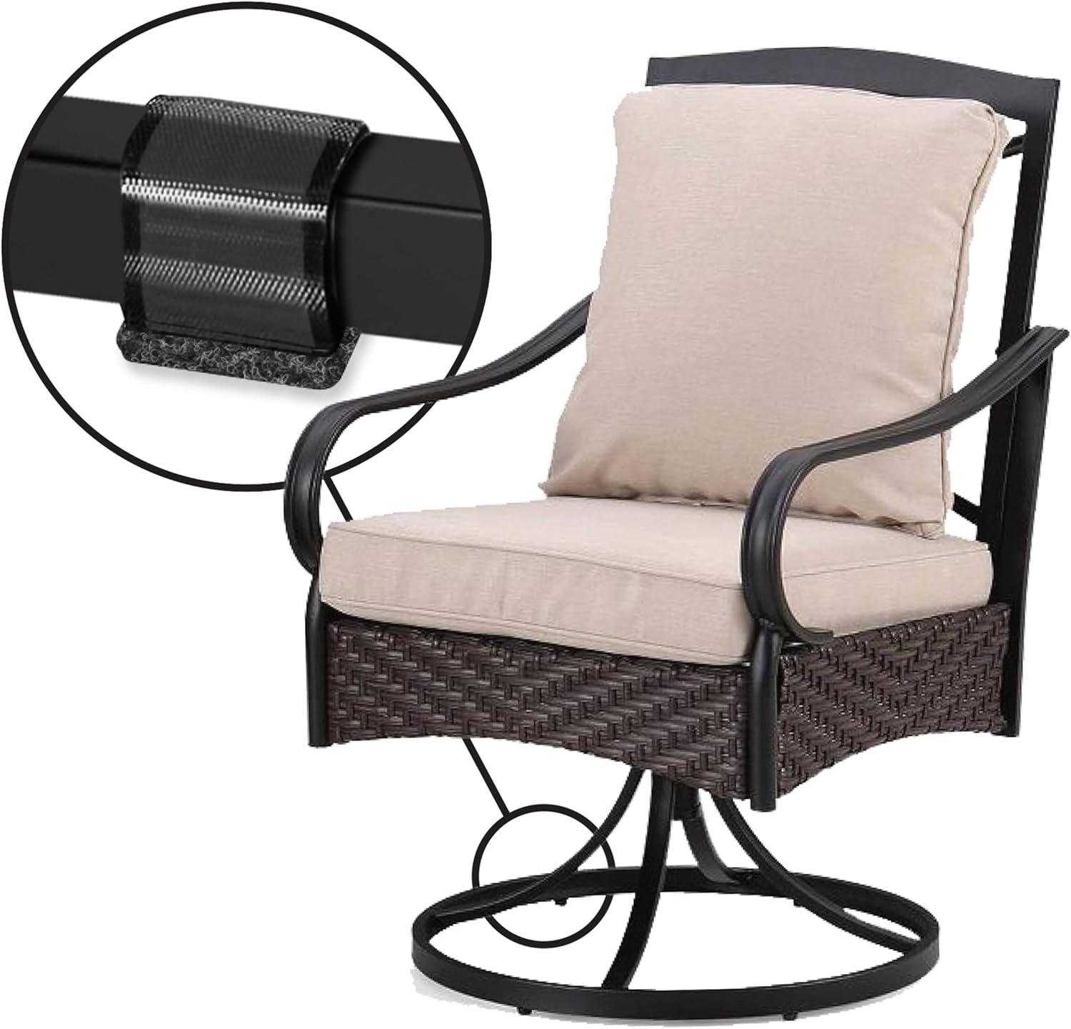 Gorillaoutdoor Sled Base Chair Floor Protectors/Wrap around Berber for Furniture with Tubular Legs and Bases (16 Pack) Wrap on Furniture Pads for Outdoor or Indoor Use Don'T Scratch Your Deck image number 6