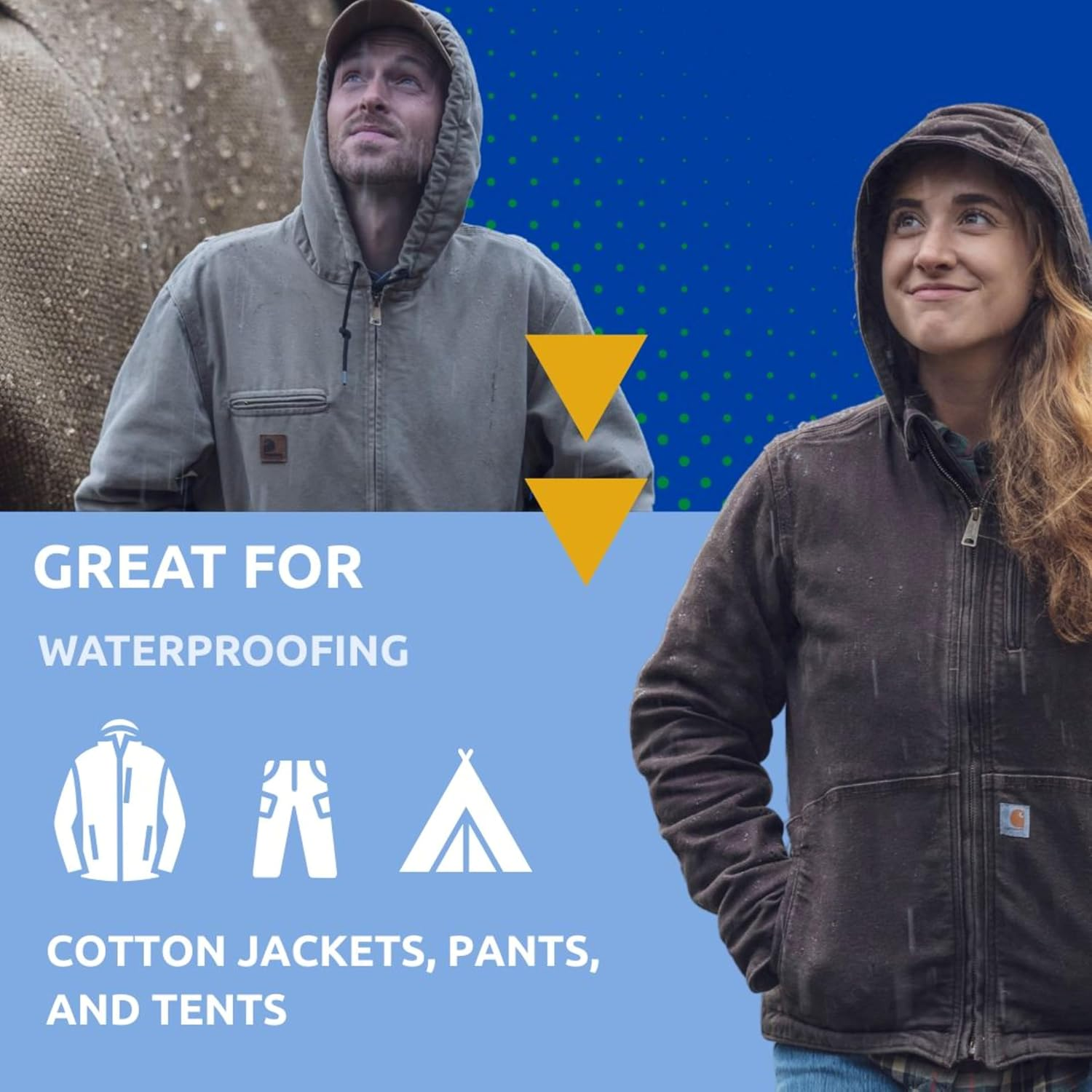 Nikwax Cotton Proof, 1000Ml, Waterproofing for Cotton, Polycotton, and Canvas, Adds Water Repellency image number 4