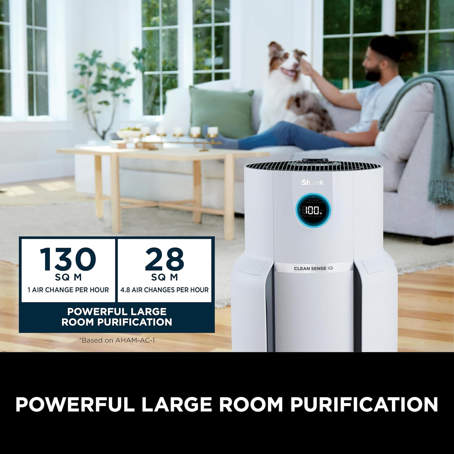 Shark Neverchange5 Air Purifier Max, White image number 1