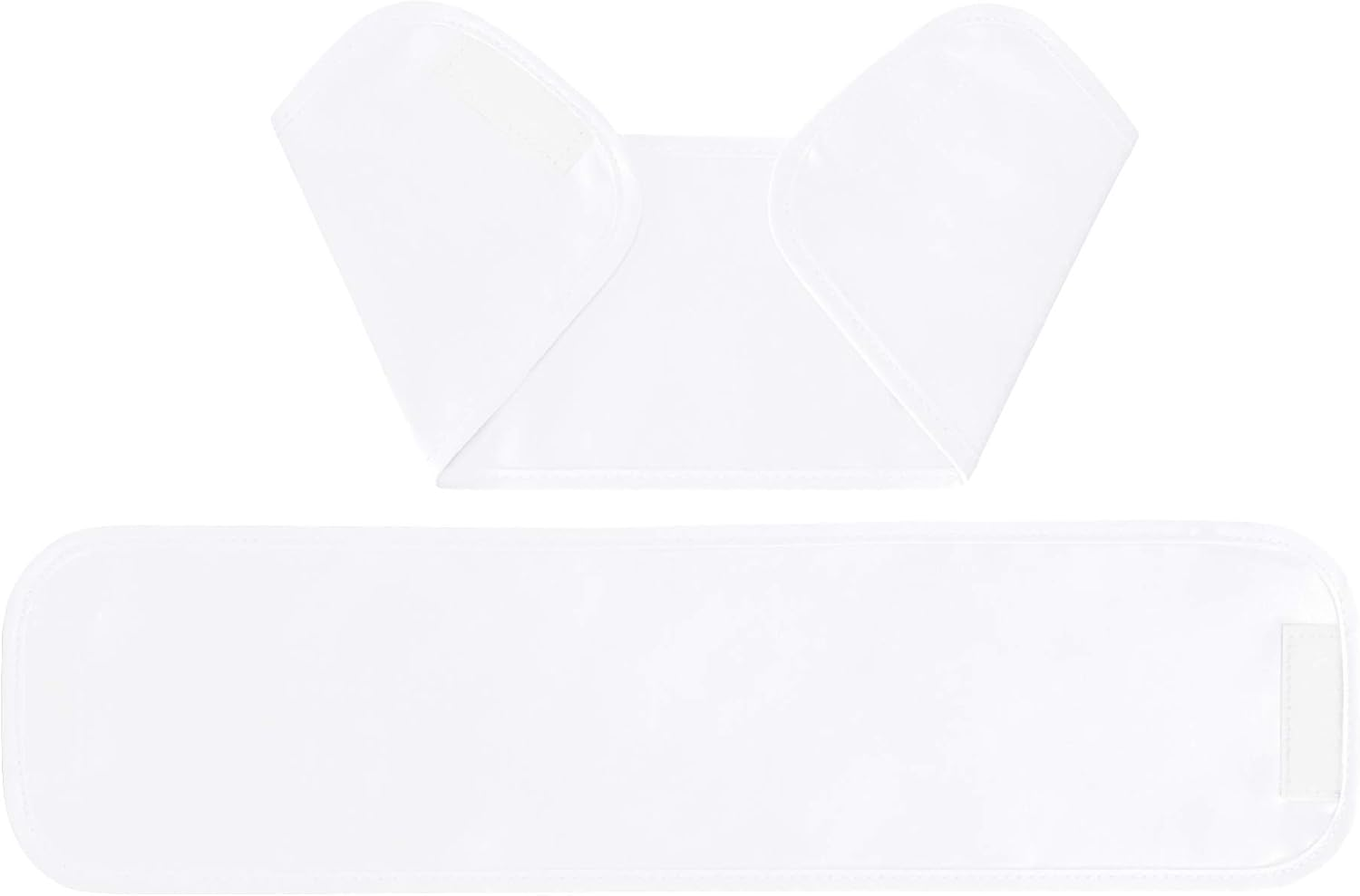 Amazon Basics Room Darkening Blackout Window Curtains with Grommets - White, 25.5W X 33.5L Cm (1 Panels) image number 3