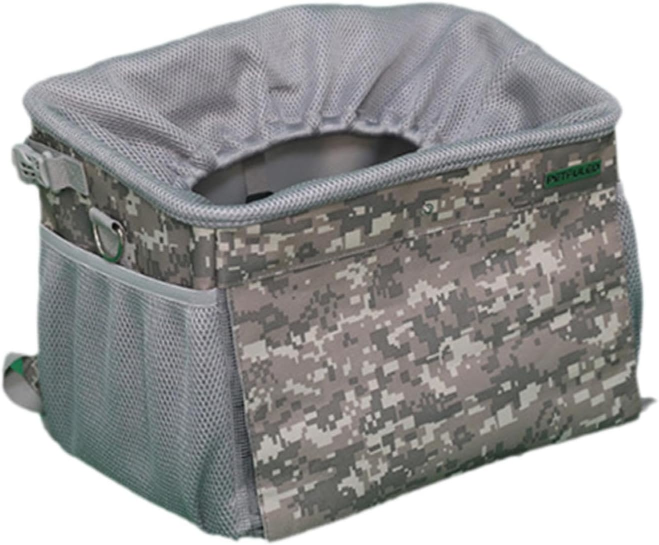 Perfk Dog Bike Basket Pet Carry Bag Pet Carrier Backpack Ventilated Foldable Detachable Soft Large Pet Bicycle Basket for Pet Dogs image number 5