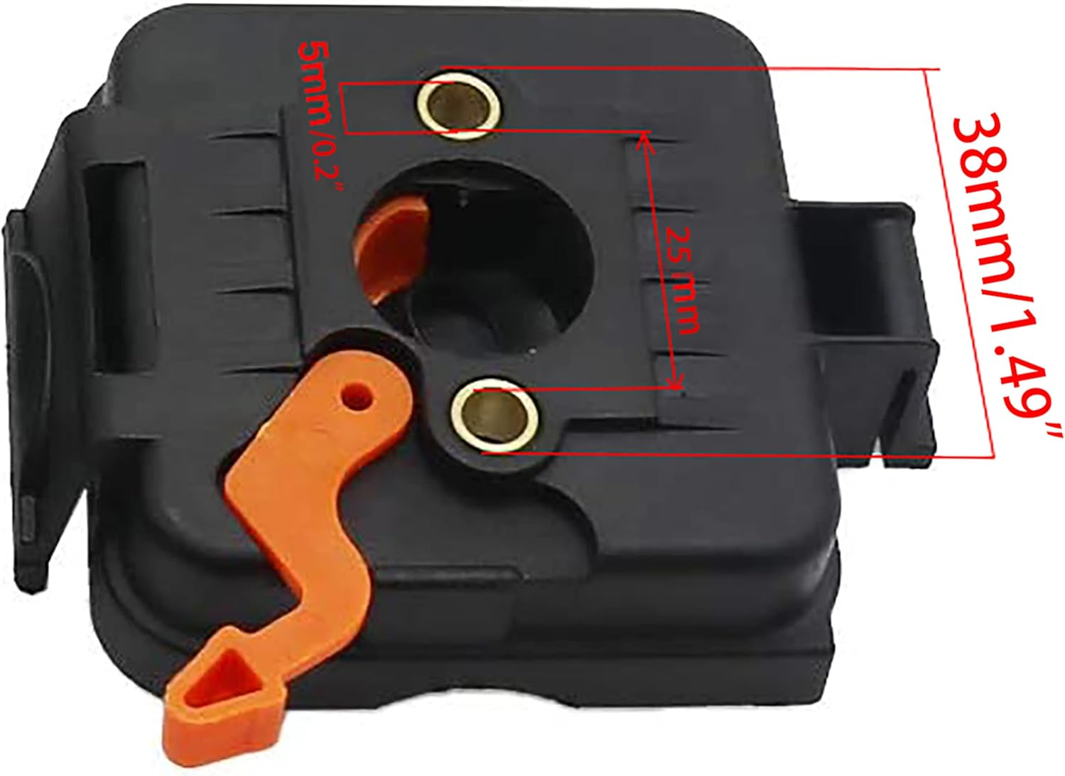 Hippotech Air Filter Cover and Housing with Air Filters for STIHL HS80 FS80 FS85 BG75 String Trimmer Brushcutter