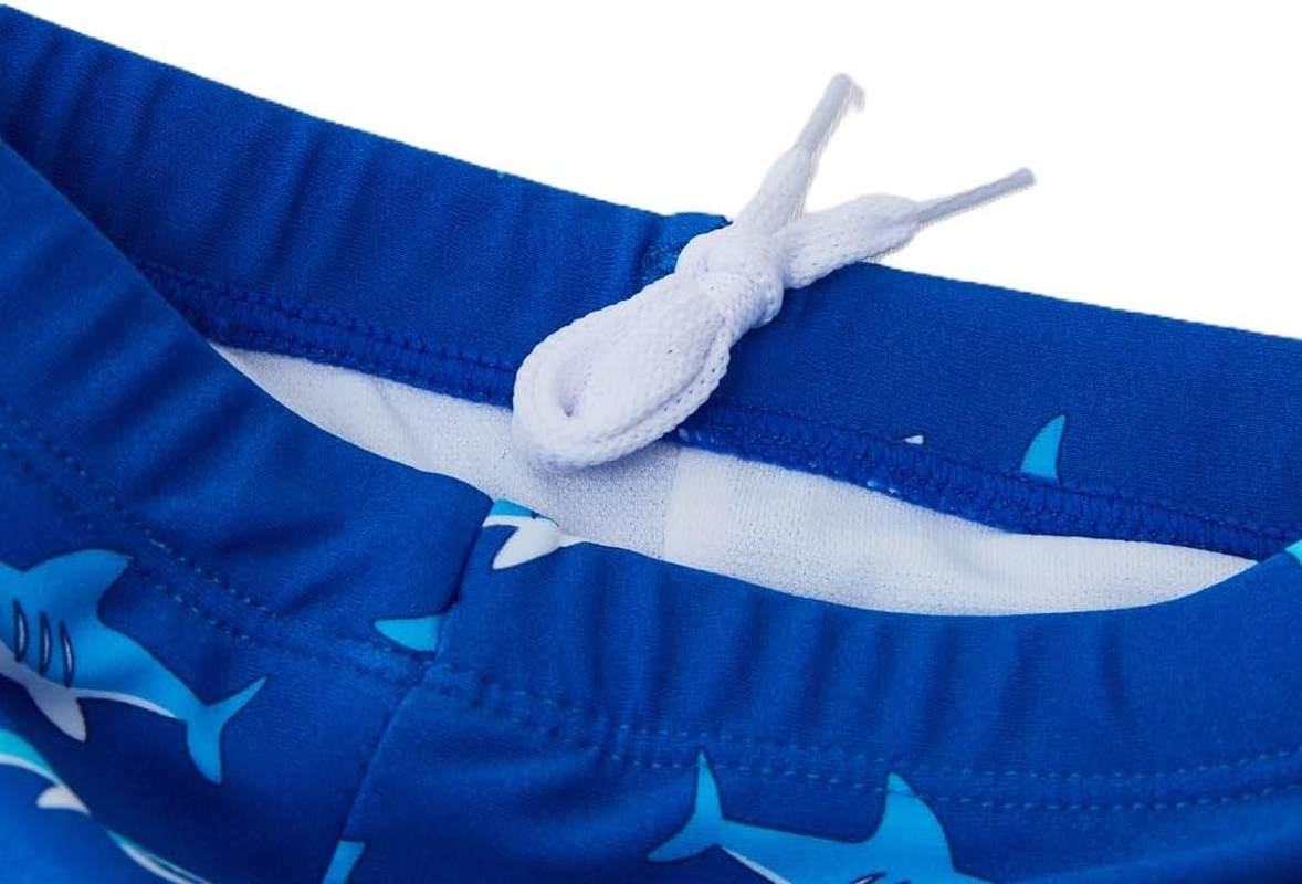 Big Softies Long Sleeve Rashie with Short & Hat - Shark, Size 00