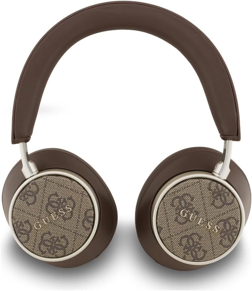 CG Mobile Guess Bluetooth Earphones 4G Classic Logo (Brown)