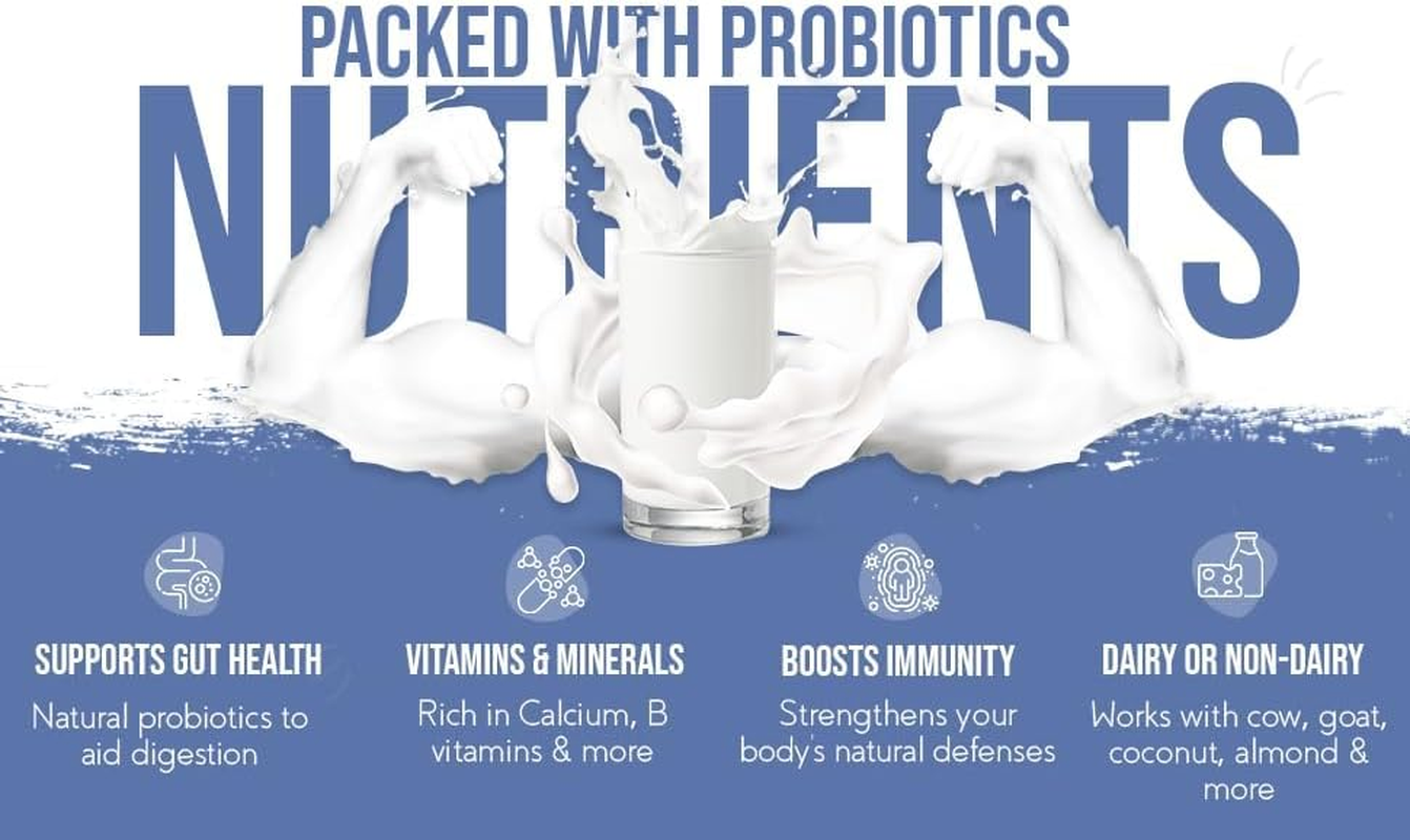 Dough Dough at Home Milk Kefir Grains Starter Culture, 15 Grams - Dehydrated Easy to Use image number 4