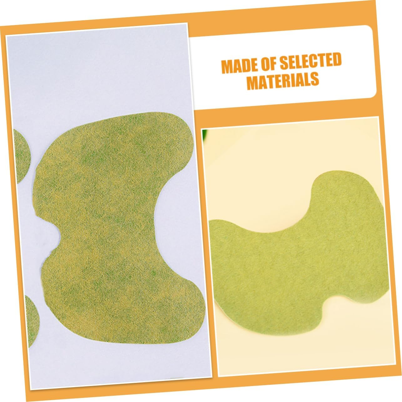 60Pcs Self Heating Knee Patches Multi-Use Moxibustion Stickers Moxibustion Patches for Daily Use Household Home Accessory Portable Comfortable Warm Breathable Self-Adhesive image number 3