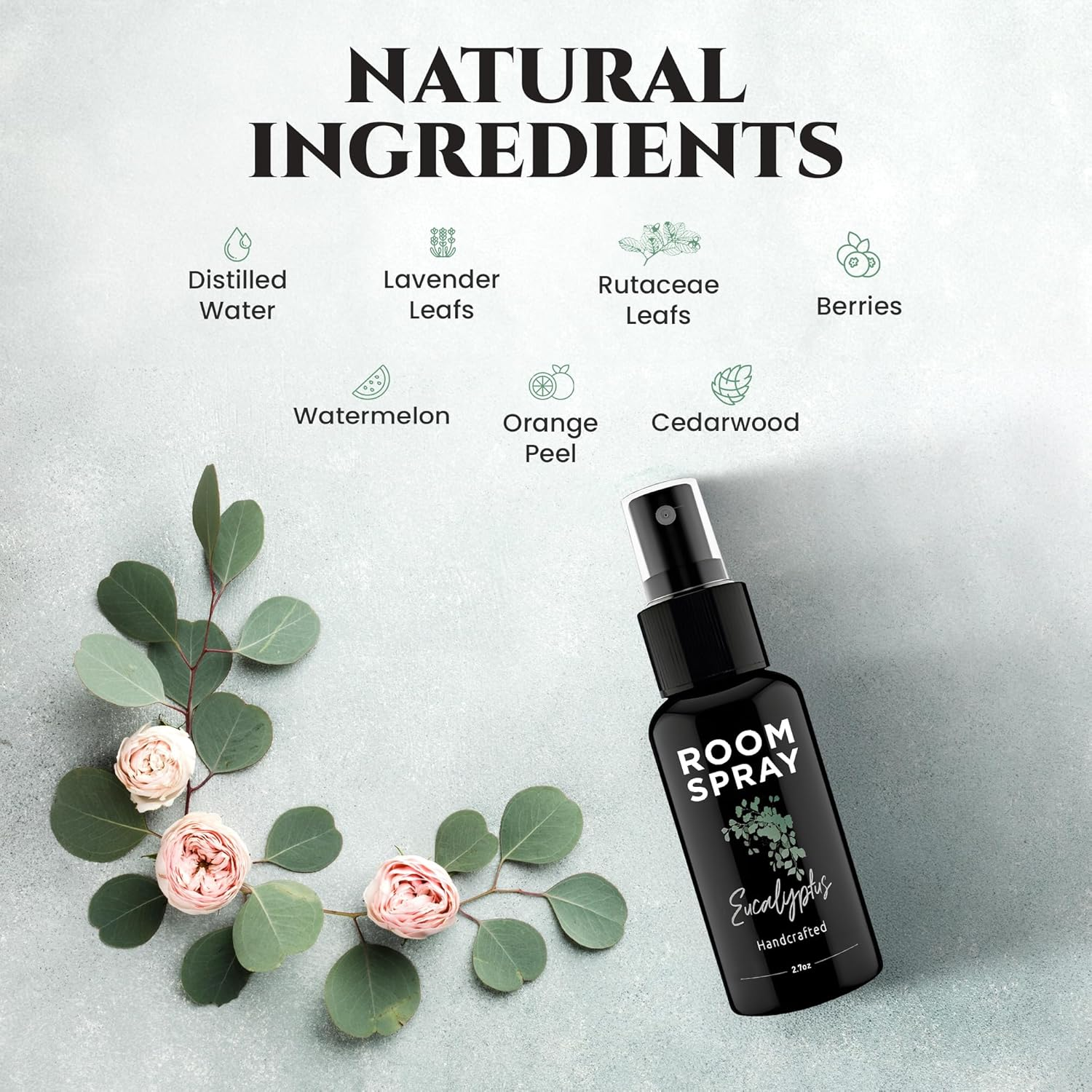 General Room Spray, Long Lasting Fragrance, Spa Fragrance Experience (Eucalyptus, 3 Pack) image number 6