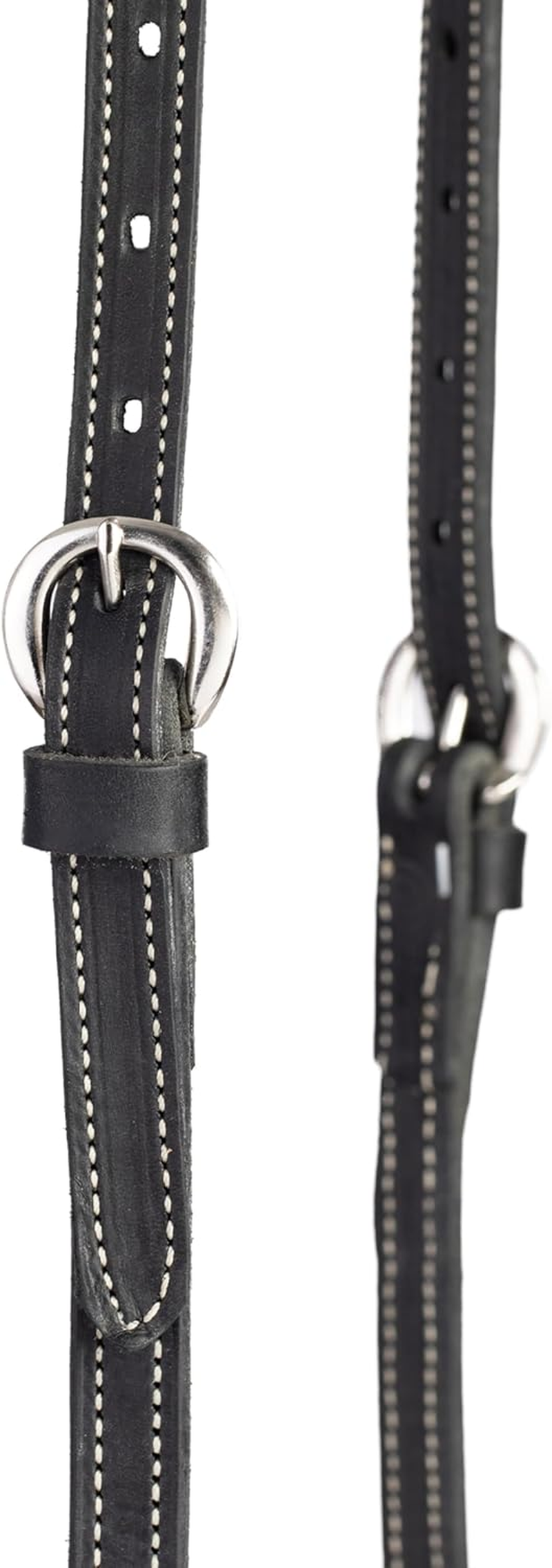 Weaver Leather Black Latigo Leather Headstall image number 5