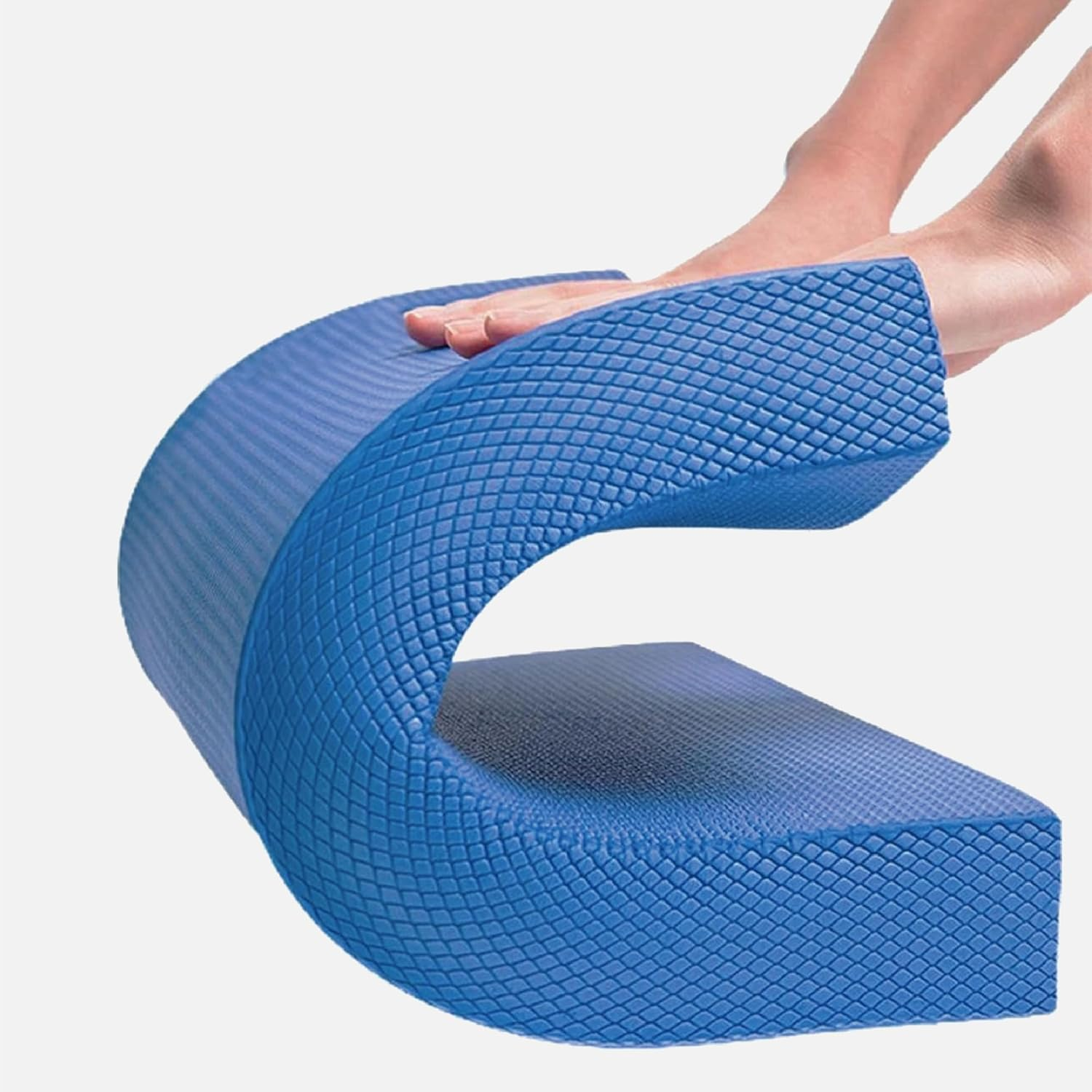 FITNESS MASTER TPE Foam Balance Pad Yoga Exercise Mat Non-Slip Fitness 40Cm - Purple image number 2