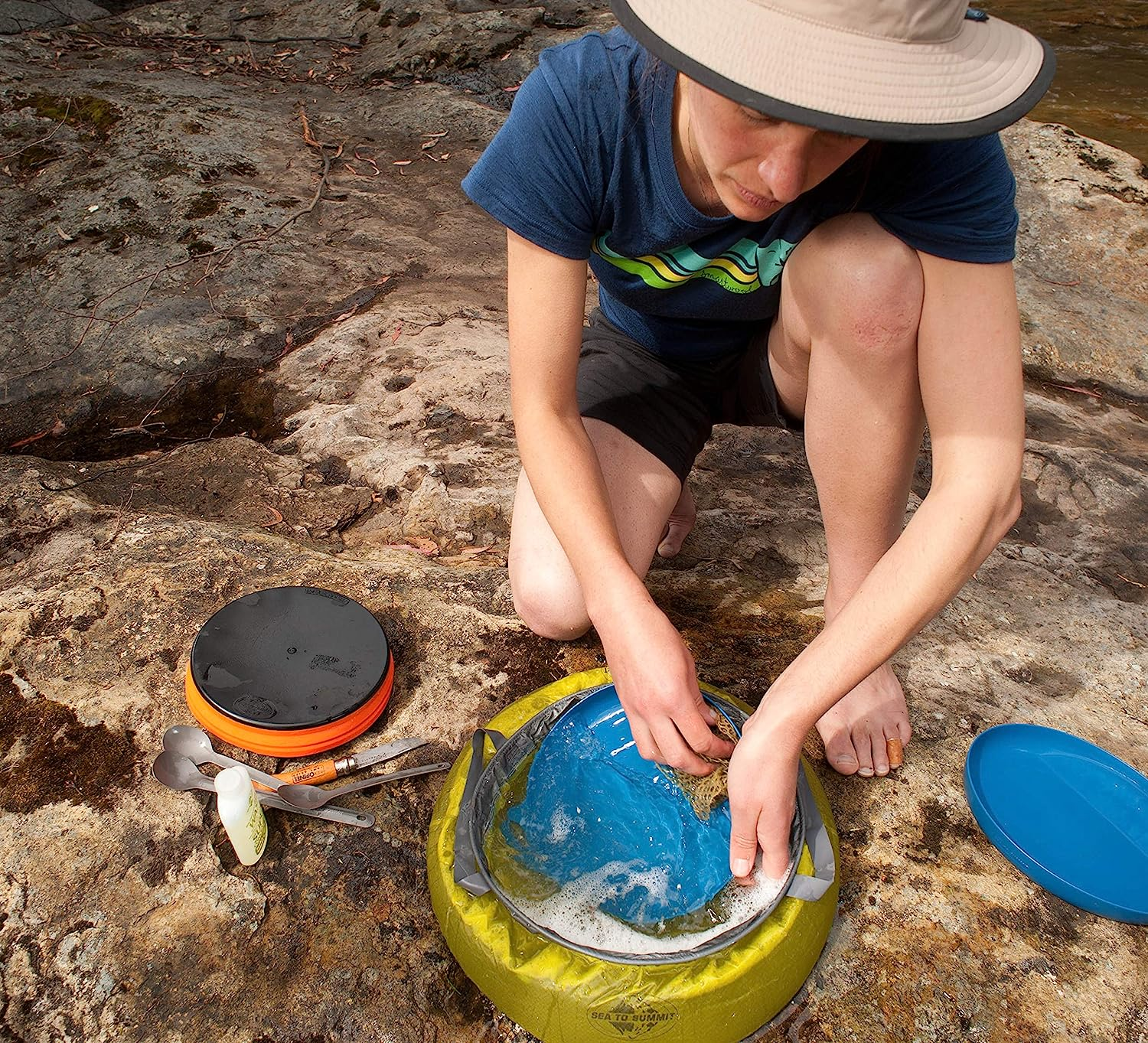 Sea to Summit Collapsible Ultra-Sil Kitchen Sink image number 4