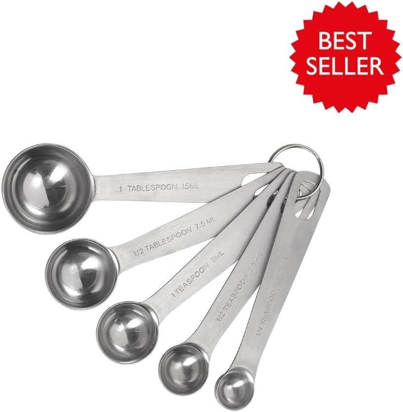 Tala Measuring Spoons, Stainless Steel image number 1