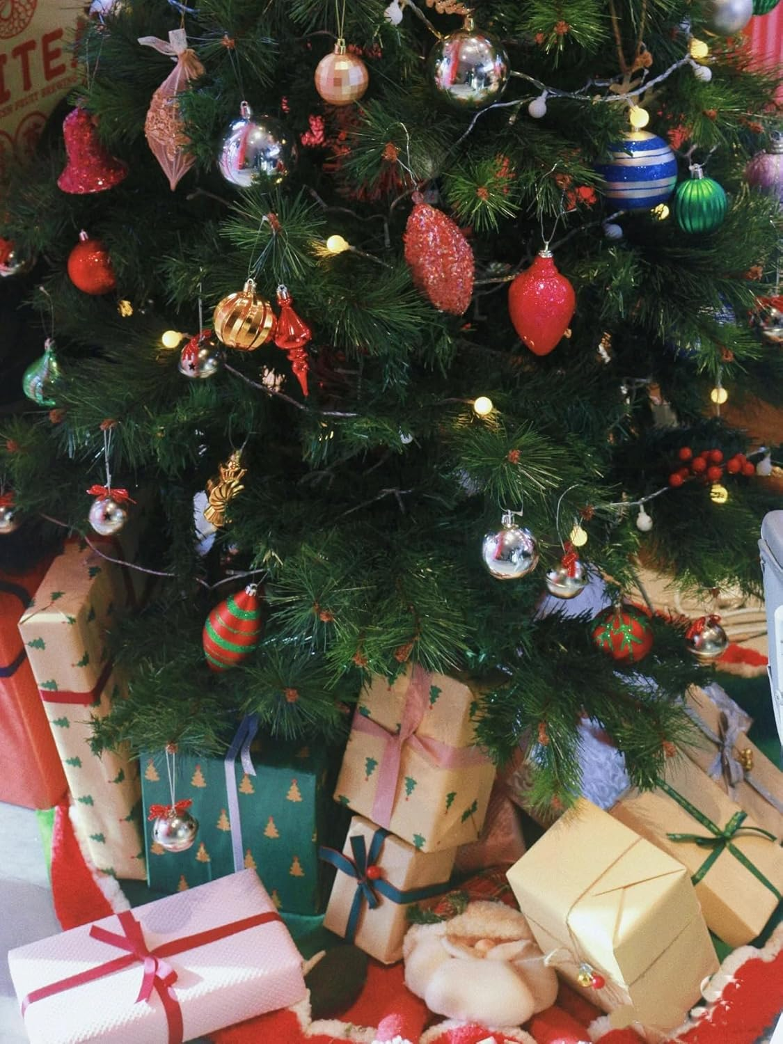 Ribbon for Gift Wrapping Satin Ribbon for Hair Crafting Thin Silk Fabric 25 Yard Sruban Decoratif Ribbon for Crafts Gift Valentine Ribbons (Red, 1.5Cm) image number 5