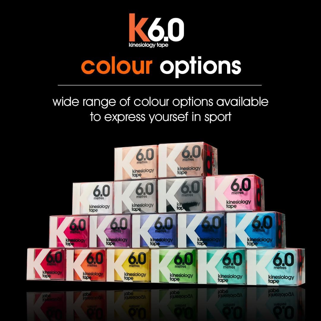 D3 K6.0 Kinesiology Tape, Orange, 0.115 Kilograms image number 3