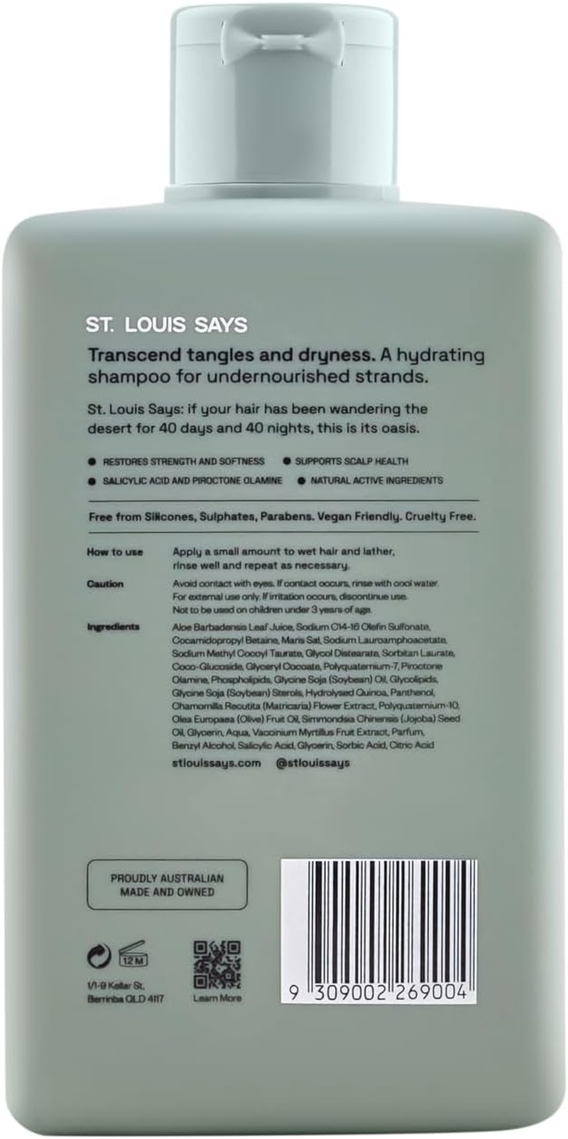 All Hail Hydration Shampoo &ndash; Moisturising & Nourishing Shampoo for Dry, Frizzy, Damaged Hair &ndash; Smooths, Hydrates & Strengthens &ndash; for All Hair Types image number 5