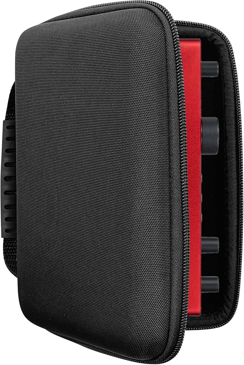 Musiin Premium Velvet Travel Case Compatible with Focusrite Scarlett 2I2 4Th Gen Audio Interface, Hardshell Case Match 2I2 Protective Travel Carrying Cover Bag (Black)