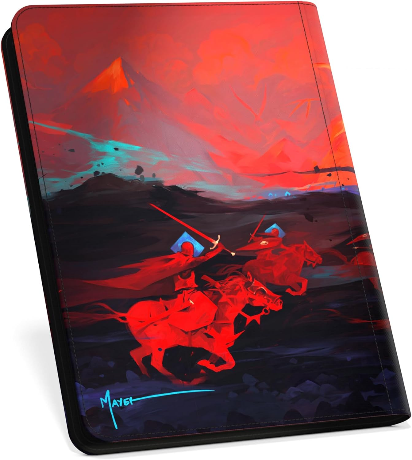 Ultimate Guard Xenoskin Zipfolio 360 2024 Exclusive Dominik Mayer: Crowned with Fire Portfolio image number 5