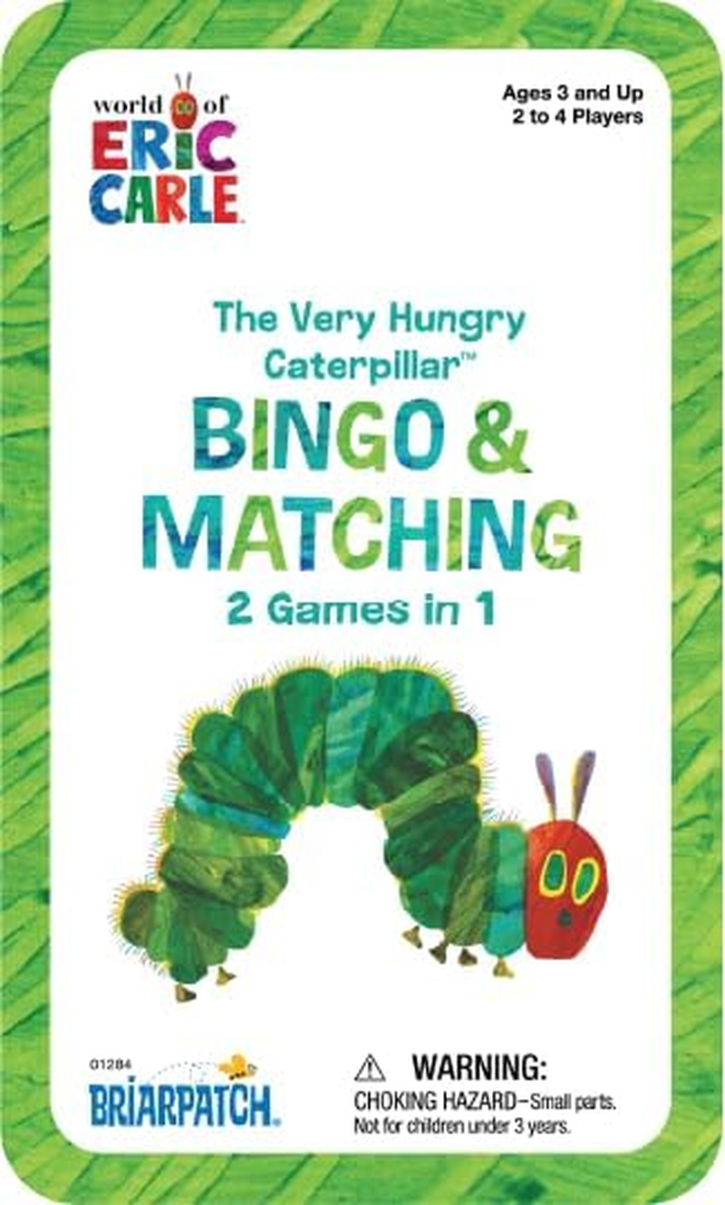 University Games Eric Carle'S Very Hungry Caterpillar Bingo and Matching Tin Card Game image number 3