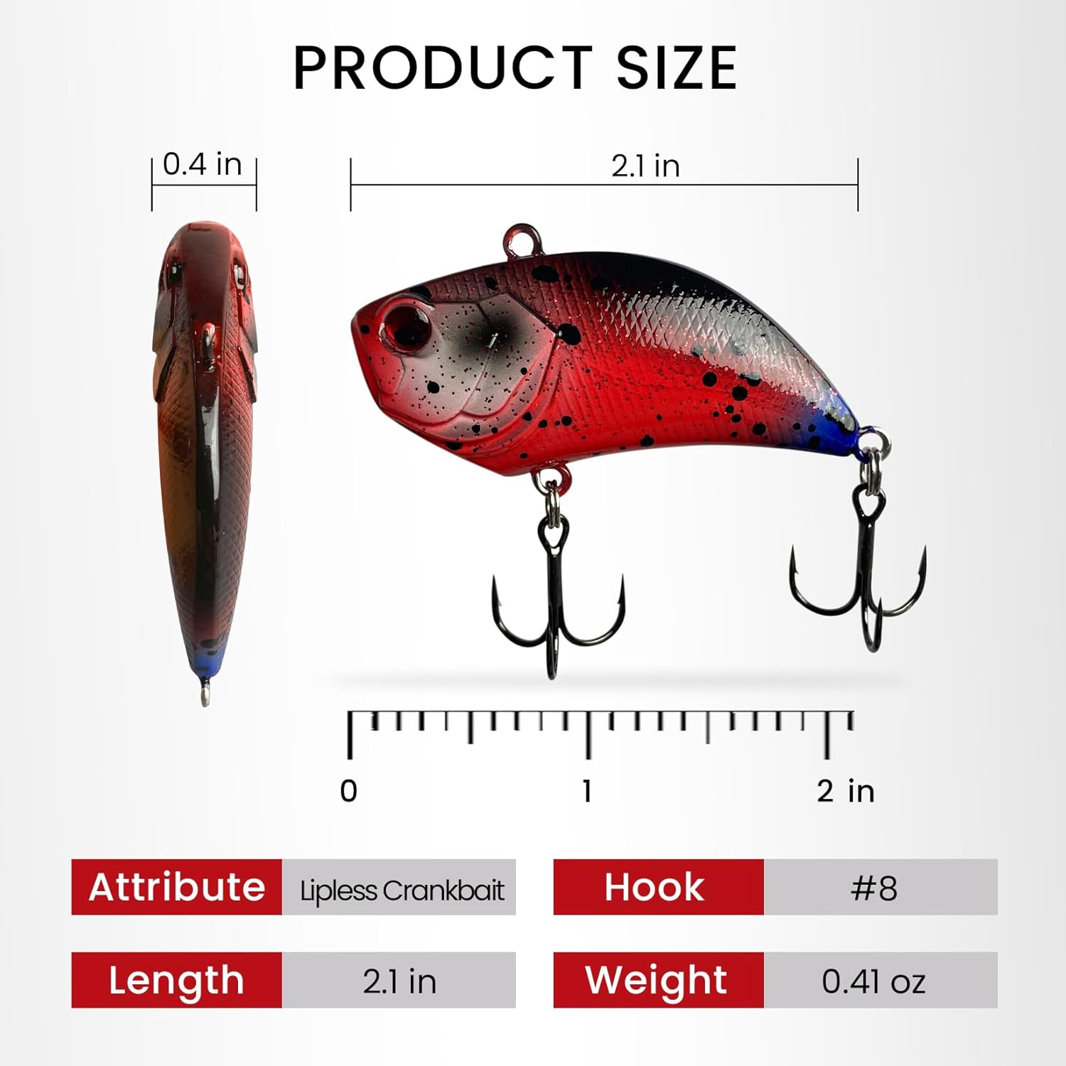 Pristis Fishing Lures for Freshwater & Saltwater, Sinking Vibe Lipless Crankbaits with Sharp Hooks, Jig Head Soft Baits and Swim Jigs, Micro Blade Baits, Pre-Rigged Swimbaits Kit for Bass Trout Pike - Dark Set image number 7