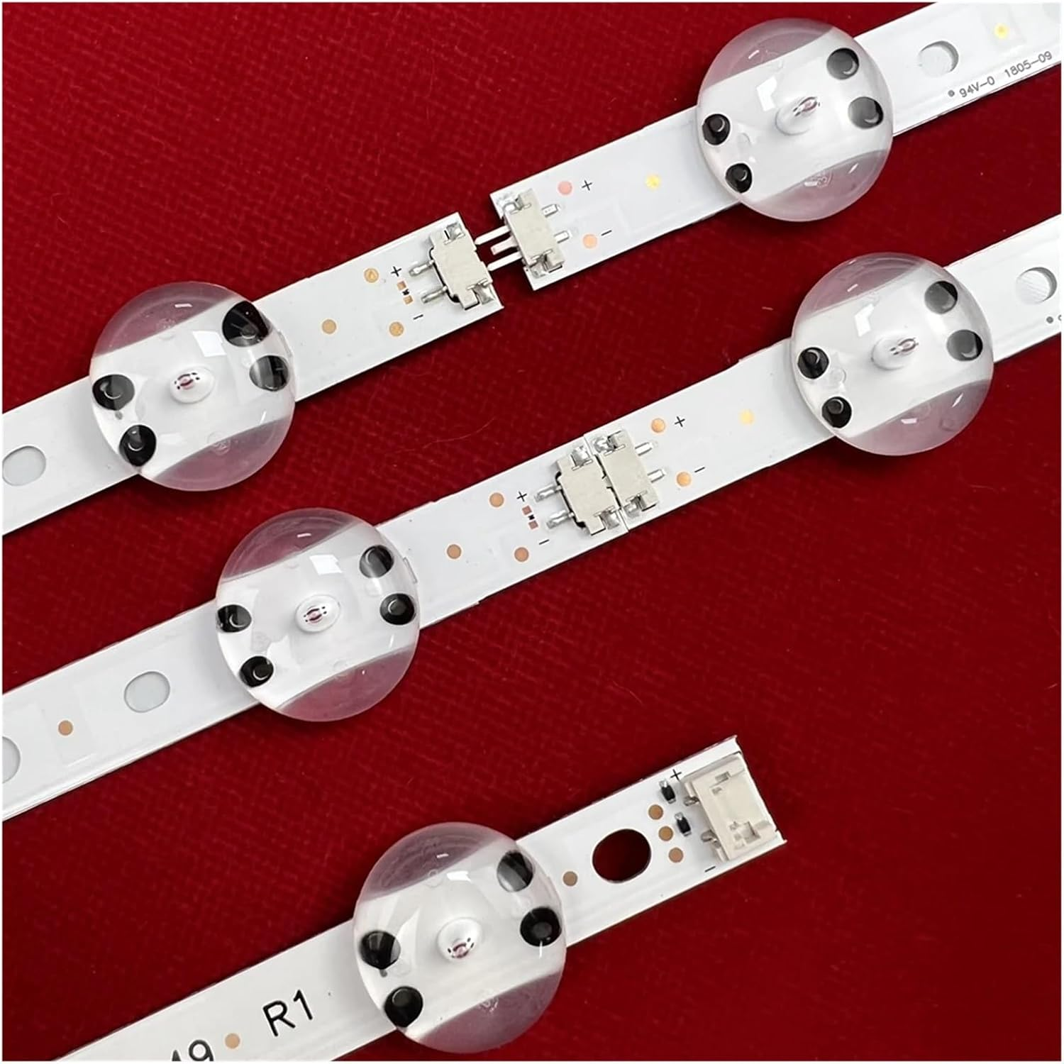 5Set=20Pcs LED Backlight Strip for L-G 49UV340C 49UJ6525 49UJ6585 49UJ6565 49UJ651V 49UJ670V 49UJ701V V17 49 R1 L1 ART3 2862 2863 image number 3