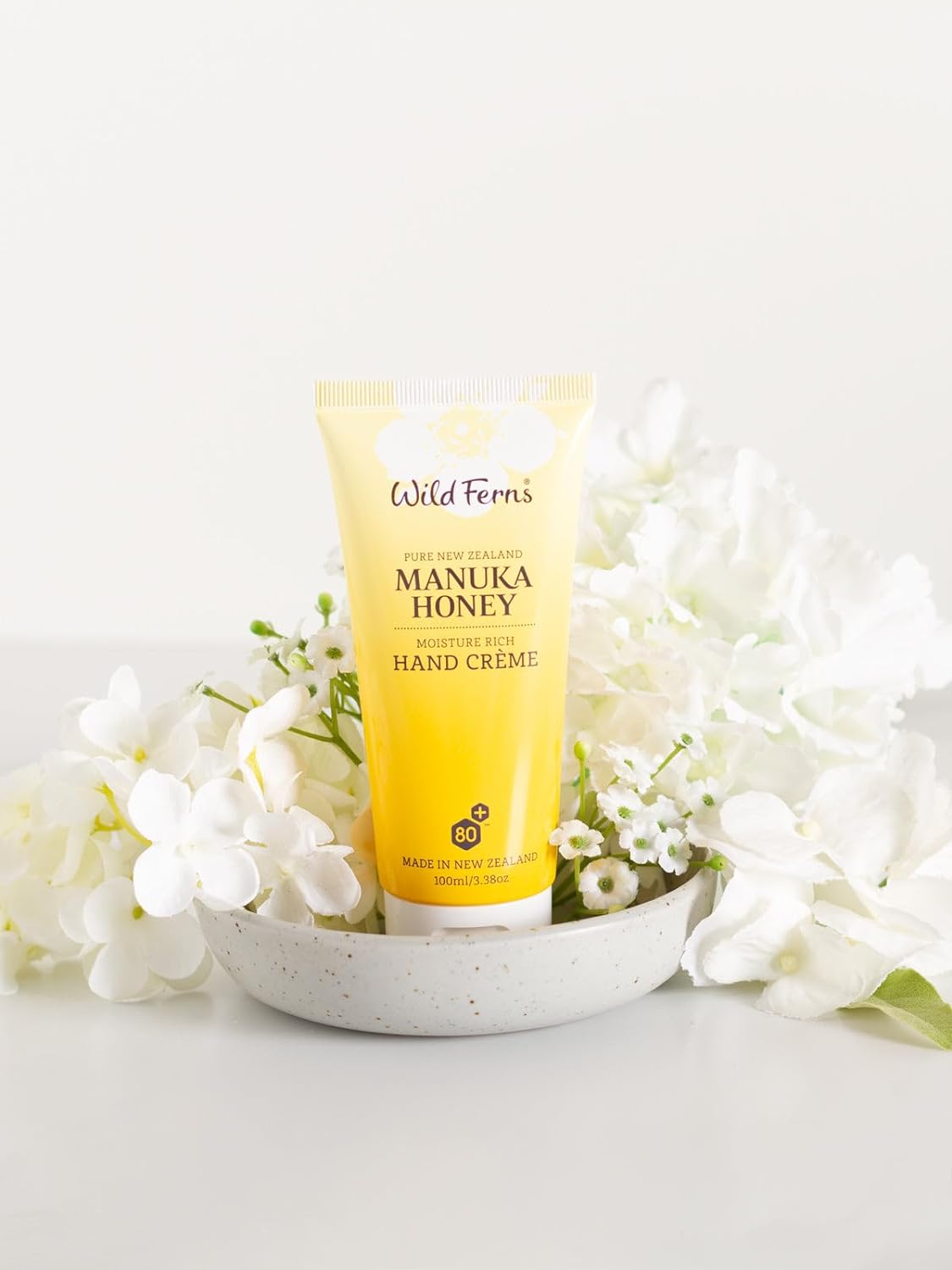 Wild Ferns Manuka Honey Moisture Rich Hand Cr&egrave;me, 100Ml, Pack of 1 image number 6