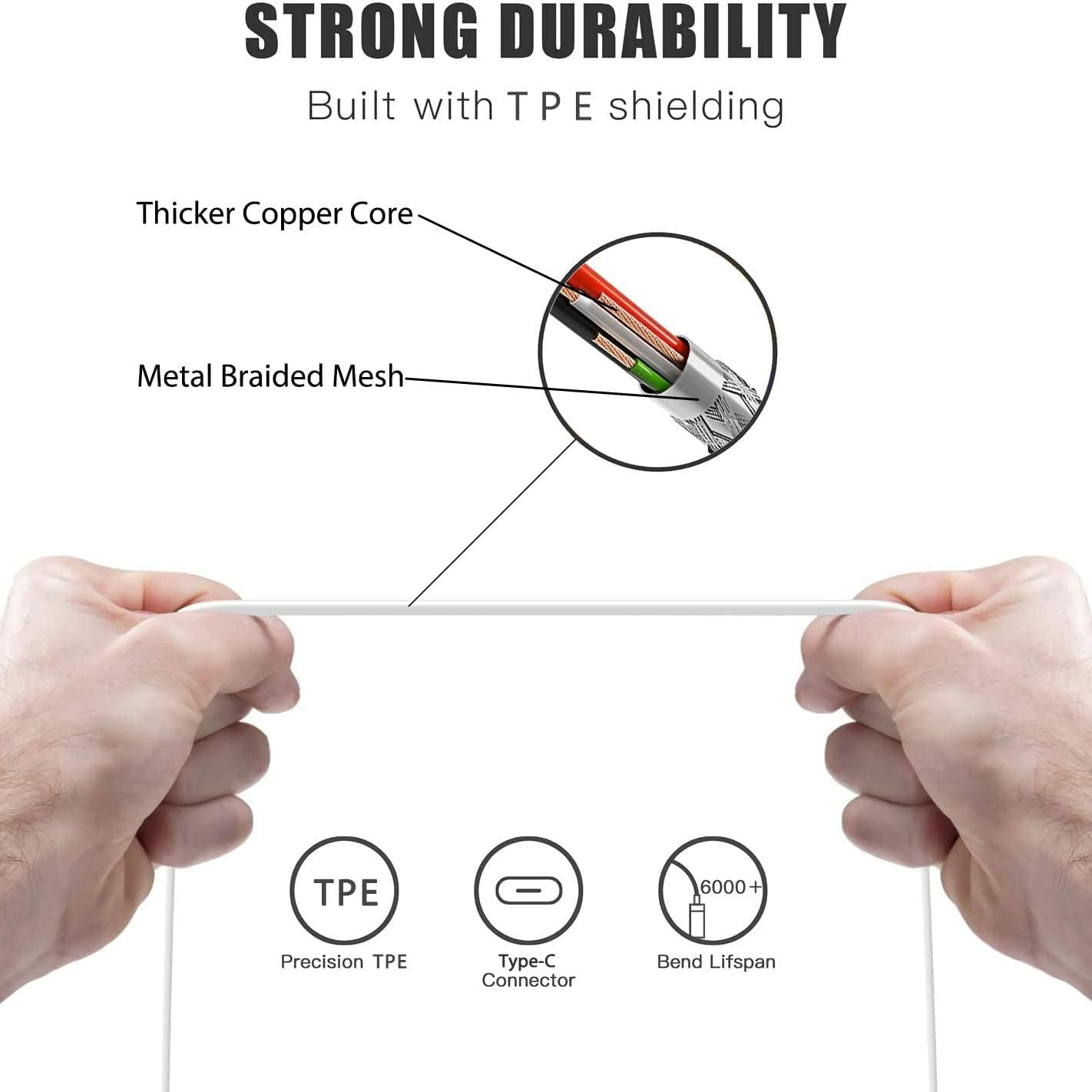Mac Book Pro Charger-96W USB-C Power Adapter for Macbook Pro 16, 15, 14, 13 Inch 2023 2022 2021 2020 2019 2018 Macbook Air 15, 13 Inch 2024, 2023, 5A USB-C Cable Charging as Fast as Magsafe 3 image number 5