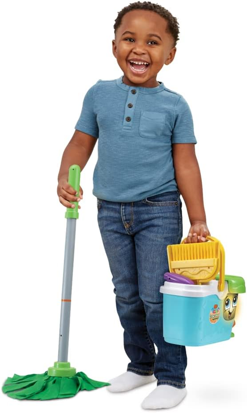 Leapfrog Clean Sweep Mop & Bucket - Role Play Toy - 615803 - Multicoloured