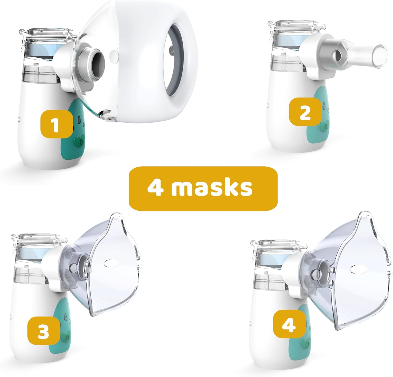 Pet Low Noise Nebulizer for Cats and Dogs (Small - Cat and Puppy) image number 1